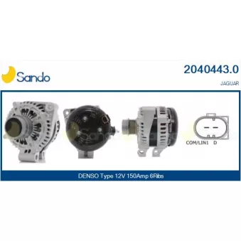Alternateur SANDO 2040443.0
