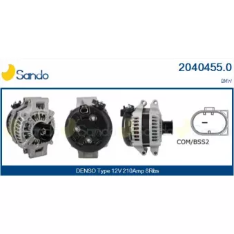 Alternateur SANDO 2040455.0