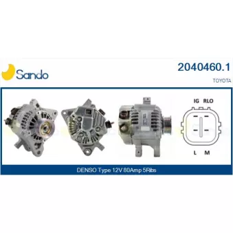 Alternateur SANDO 2040460.1