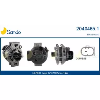 Alternateur SANDO 2040465.1
