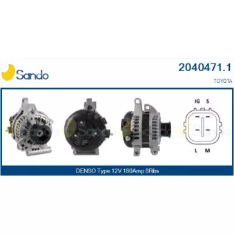 Alternateur SANDO 2040471.1