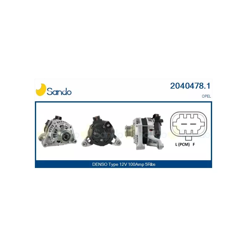 Alternateur SANDO 2040478.1