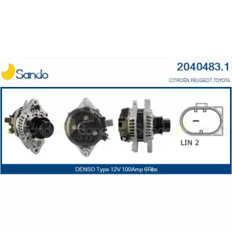 Alternateur SANDO 2040483.1