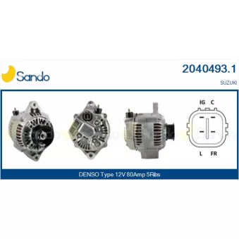 Alternateur SANDO 2040493.1