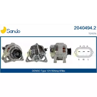 Alternateur SANDO 2040494.2