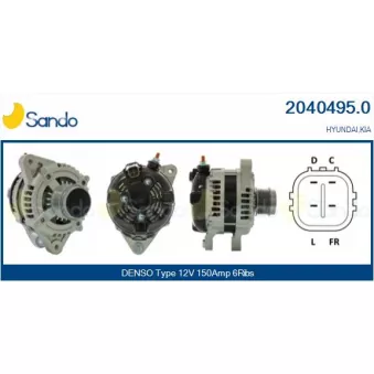 Alternateur SANDO 2040495.0