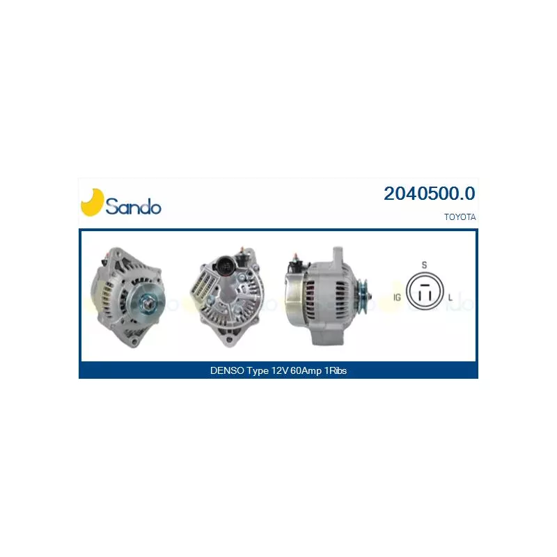 Alternateur SANDO 2040500.0