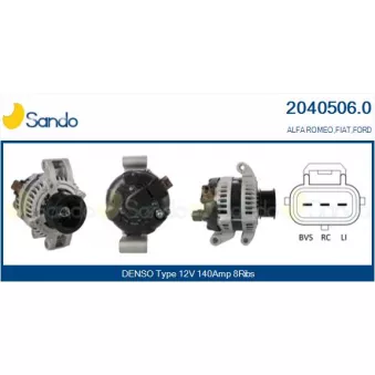 Alternateur SANDO 2040506.0