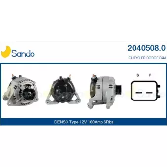Alternateur SANDO 2040508.0