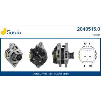 Alternateur SANDO 2040515.0