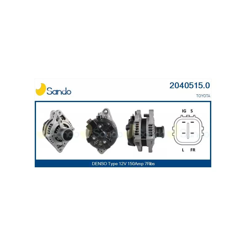 Alternateur SANDO 2040515.0