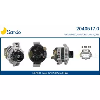 Alternateur SANDO 2040517.0