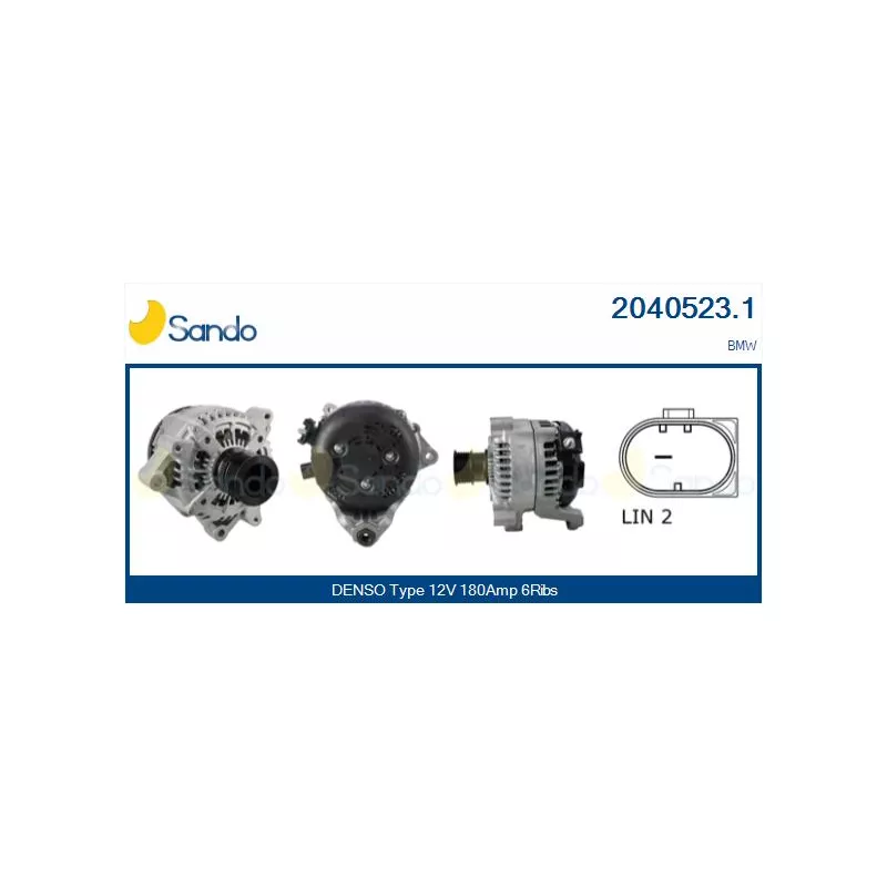 Alternateur SANDO 2040523.1