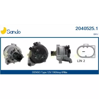 Alternateur SANDO 2040525.1