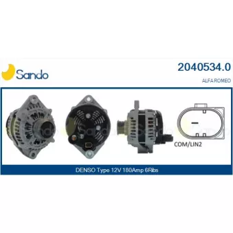 Alternateur SANDO 2040534.0