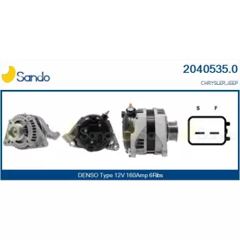 Alternateur SANDO 2040535.0