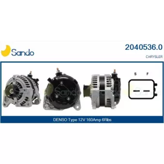 Alternateur SANDO 2040536.0