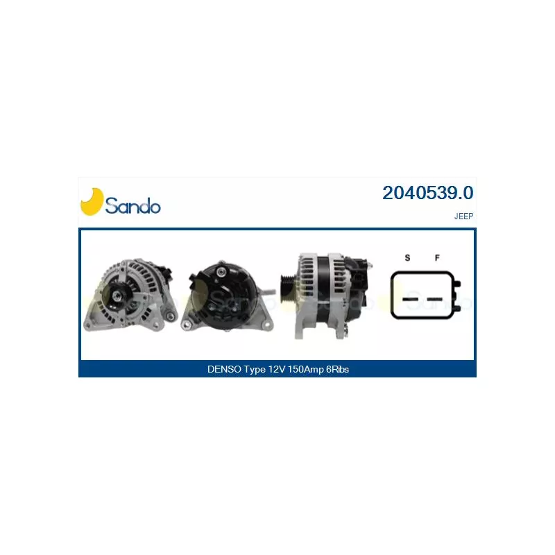 Alternateur SANDO 2040539.0