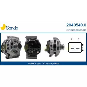 Alternateur SANDO 2040540.0