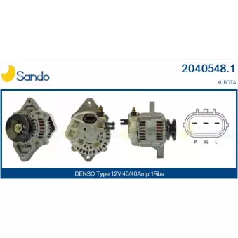 Alternateur SANDO 2040548.1
