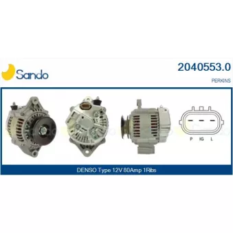 Alternateur SANDO 2040553.0