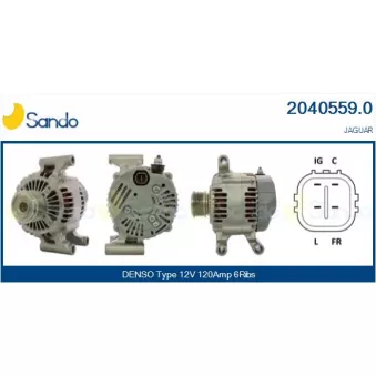 Alternateur SANDO 2040559.0