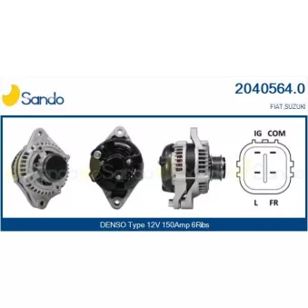 Alternateur SANDO 2040564.0