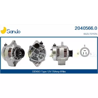 Alternateur SANDO 2040566.0