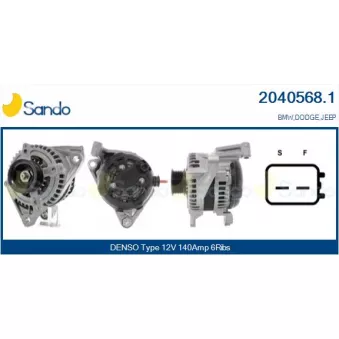Alternateur SANDO 2040568.1