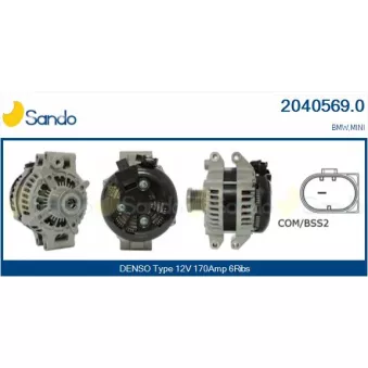 Alternateur SANDO 2040569.0