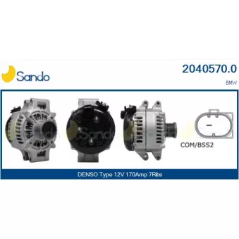 Alternateur SANDO 2040570.0