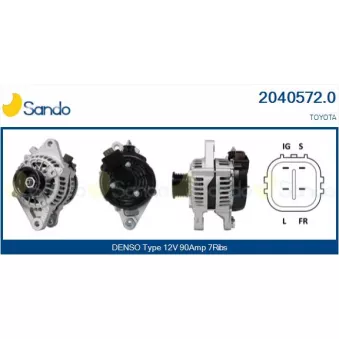 Alternateur SANDO 2040572.0