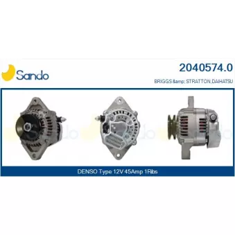 Alternateur SANDO 2040574.0