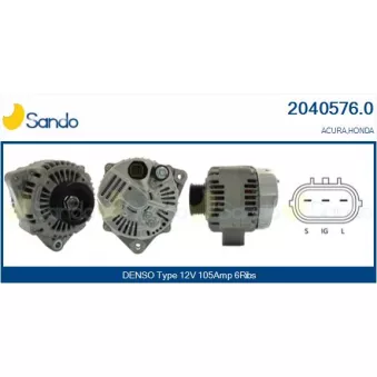 Alternateur SANDO 2040576.0
