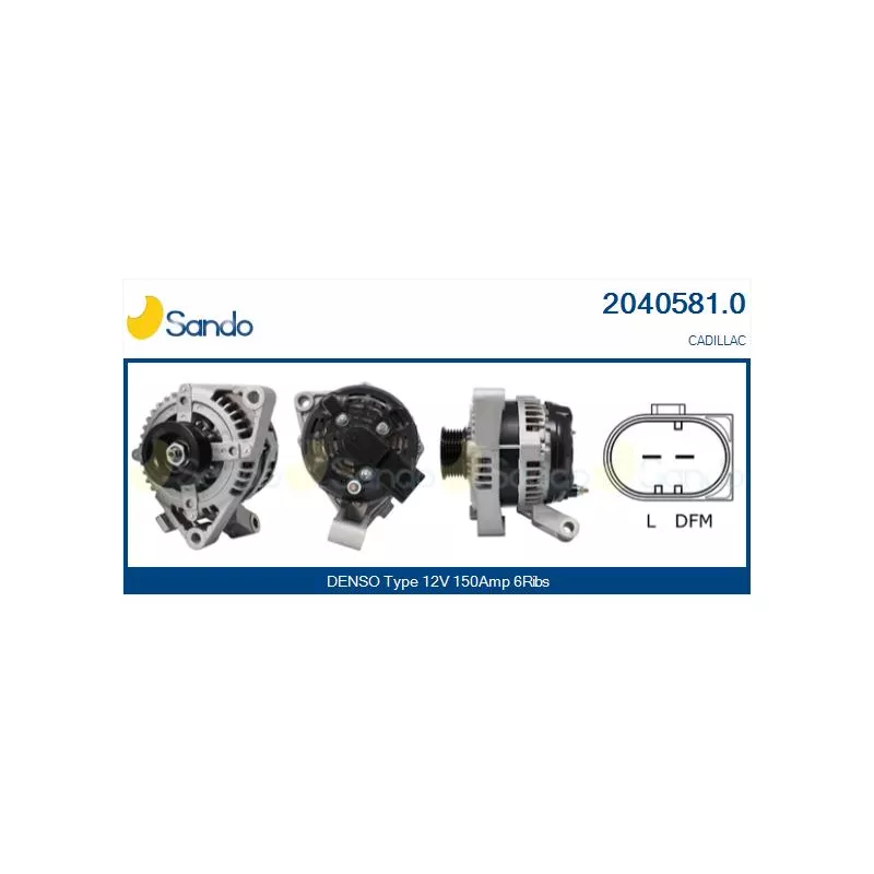 Alternateur SANDO 2040581.0