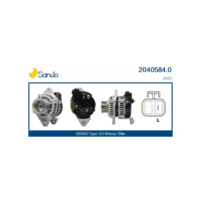 Alternateur SANDO 2040584.0