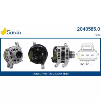 Alternateur SANDO 2040585.0