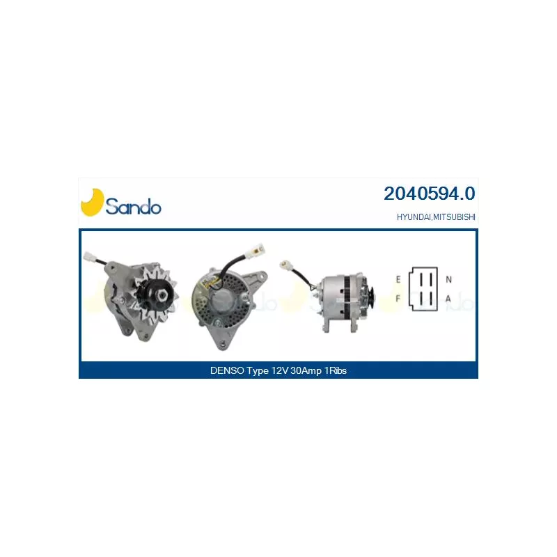 Alternateur SANDO 2040594.0