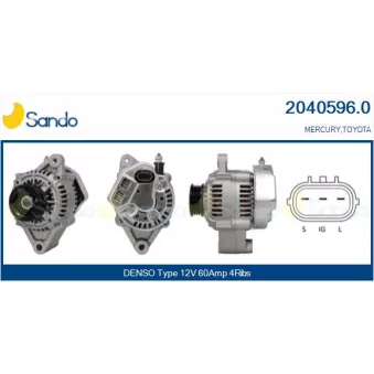 Alternateur SANDO 2040596.0