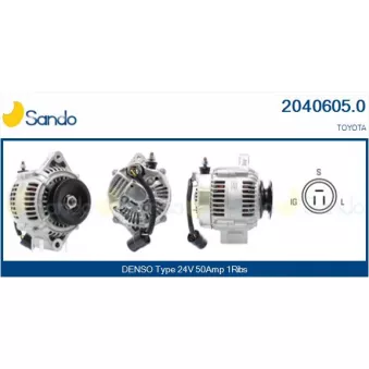 Alternateur SANDO 2040605.0