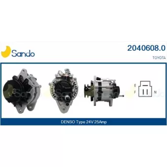 Alternateur SANDO 2040608.0