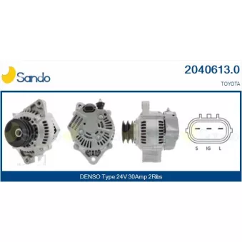 Alternateur SANDO 2040613.0