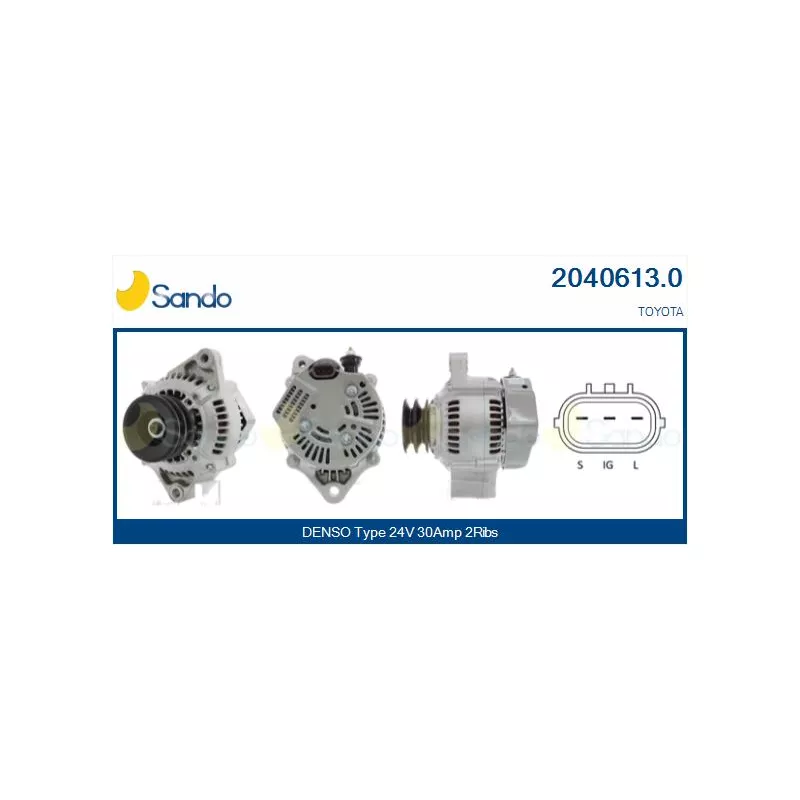 Alternateur SANDO 2040613.0