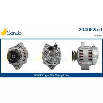 Alternateur SANDO 2040625.0