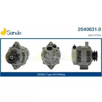 Alternateur SANDO 2040631.0
