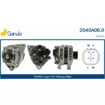 Alternateur SANDO 2040A06.0