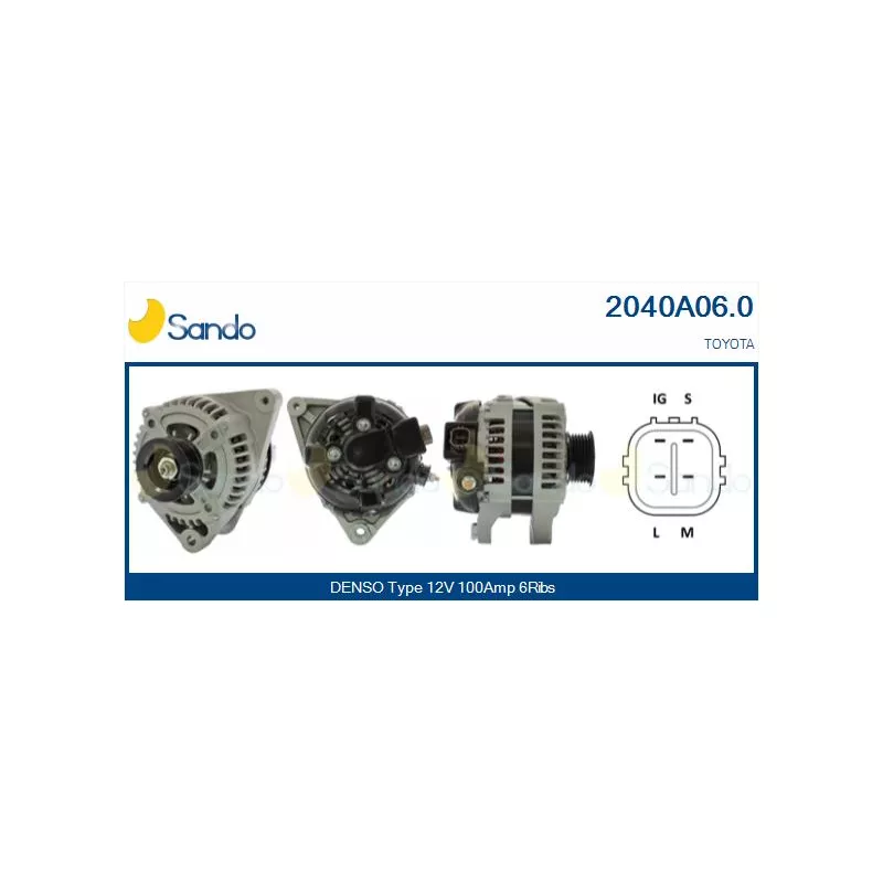 Alternateur SANDO 2040A06.0
