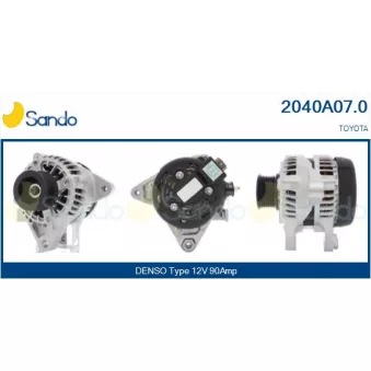 Alternateur SANDO 2040A07.0