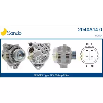Alternateur SANDO 2040A14.0