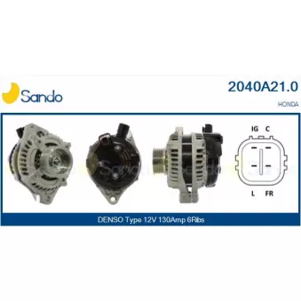 Alternateur SANDO 2040A21.0